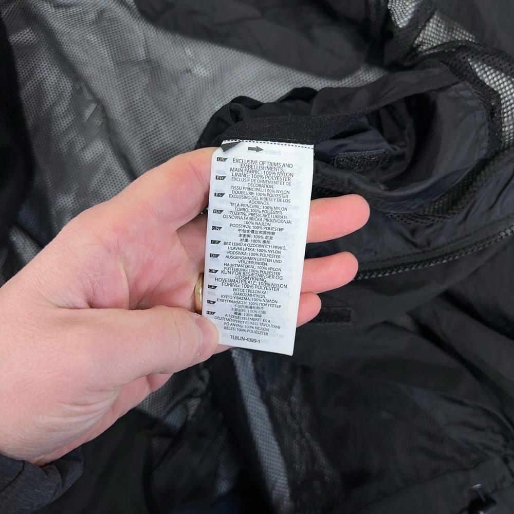5.11 Tactical Jacket Tac Dry Rain Shell Men Small Black  Waterproof Windbreaker - Picture 9 of 12
